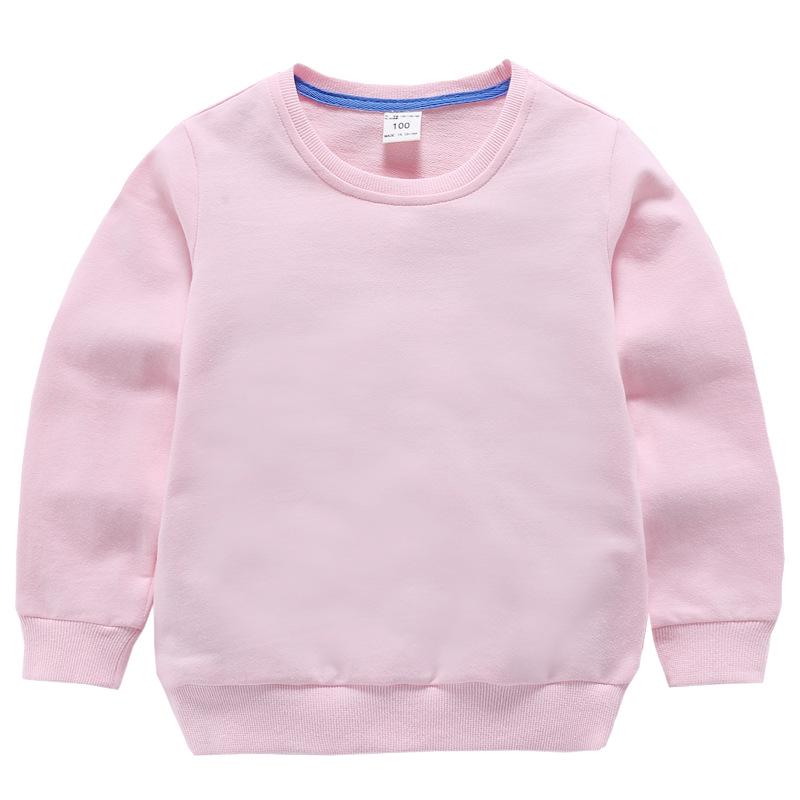 Spring Baby Girls Boys Sweatshirts Kids O-Neck Cotton Pullover Shirts Children Casual Loose Bottoming Tops Clothes