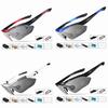 Outdoor Polarized Cycling Sunglasses With Five Interchangeable Lenses For All Weather