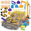 [PACZB] Kinetic Sand Suitcase Sandbox Construction Machinery Z3387