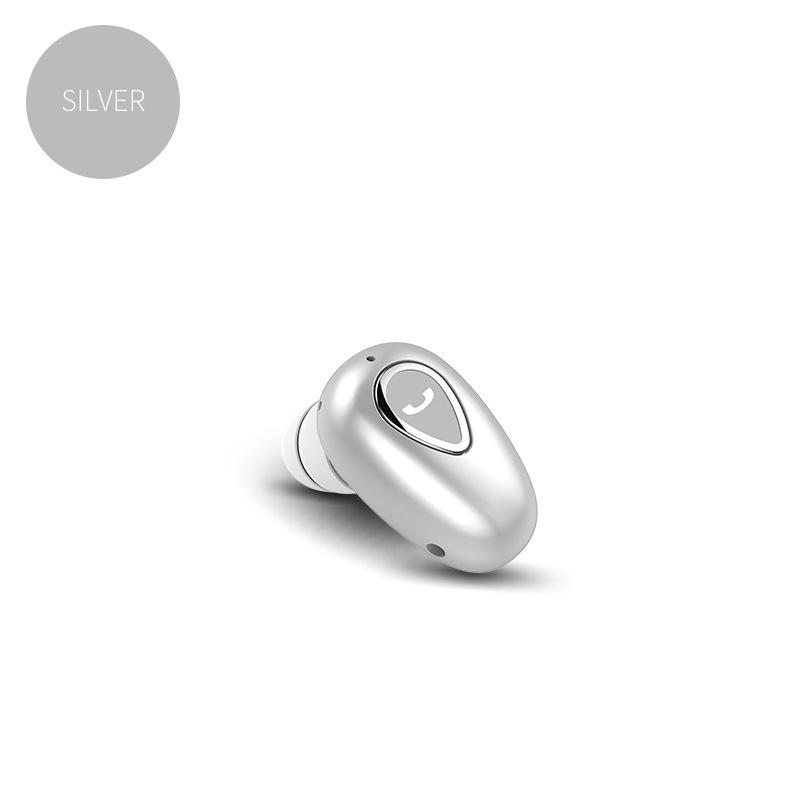YX01 Mini Wireless Bluetooth Earphones with Charging Case - Single In-Ear Design, Stereo Sound.