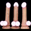 7 Inch With Suction Cup Realistic Dildo Flexible Curved Shaft And Balls Dildo For Women Vaginal G-spot And Anal Penetration Play