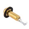 Acoustic Electric Guitar Mono End Pin Endpin Jack Socket Plug 6.35mm 1 4 Inch Copper Material with Screws Guitar Parts