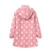 Autumn Girls Jacket Floral Fashion Windbreaker Coat Hooded Zipper Girls Outerwear Gifts Kids Clothes
