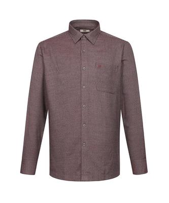 Dagseusyeocheu Brushed Polyester Blend Easy Care Micro Check Shirt Regular Fit_Dlw3Shcl104R1