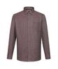 Dagseusyeocheu Brushed Polyester Blend Easy Care Micro Check Shirt Regular Fit_Dlw3Shcl104R1