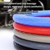 Soft Silicone Steering Wheel Cover Wear-resistant Tire Pattern Car Accessories Auto Protective Decoration Steering Wheel Cover
