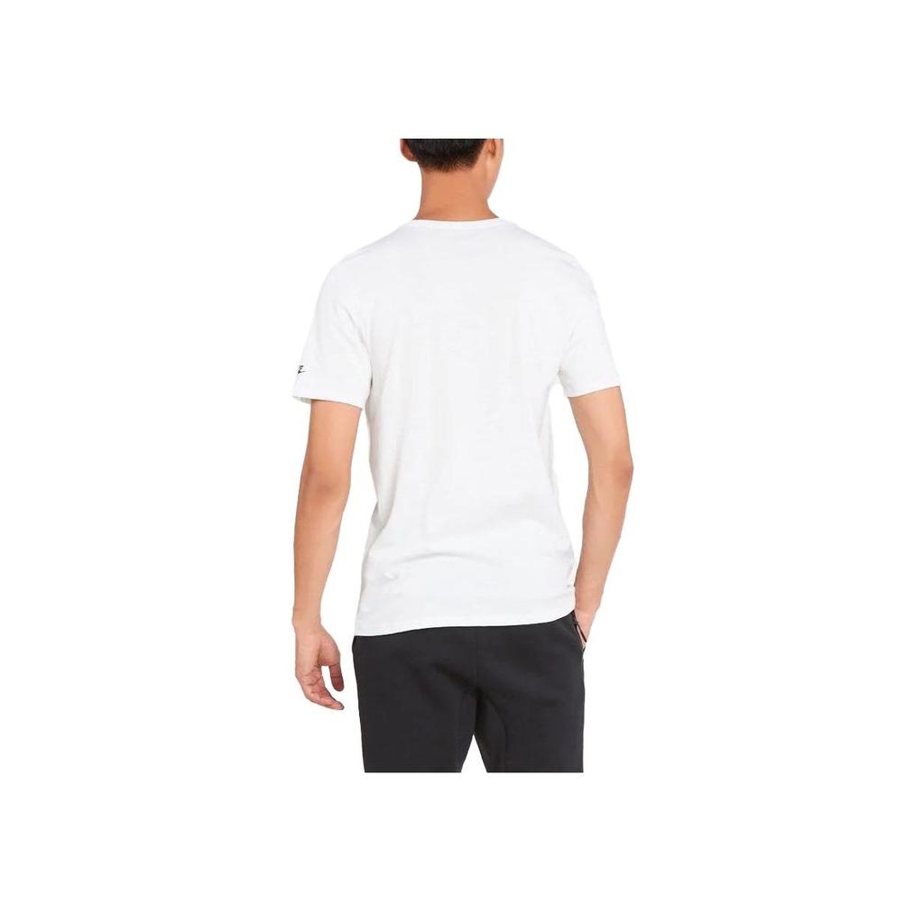 Nike Multicolor Hook Sunflower Round Neck Short Sleeve T-Shirt Men Tops White AQ5197-100