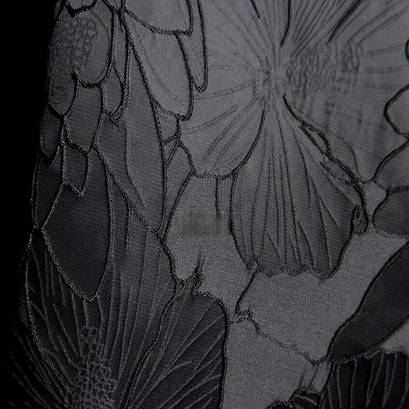 Lotusblad Patroon Jacquard Stof Driedimensionale Textuur voor Handgemaakte DIY Jurk Hanfu Cheongsam Chinese Stijl Ontwerpersstof