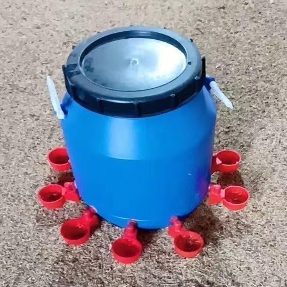Automatic Poultry Drinker Pigeon/Chicken Waterer Water Bowl Hanging Poultry Feeder Portable Poultry Raising Supplies