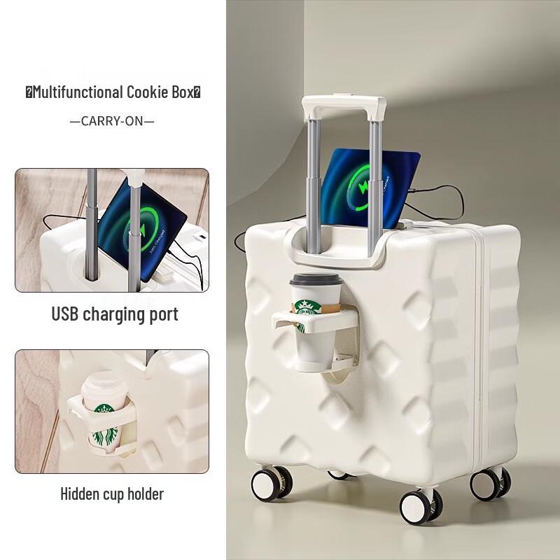 

Ruyishi Multi-functional Lightweight Carry-on Suitcase 18 inch