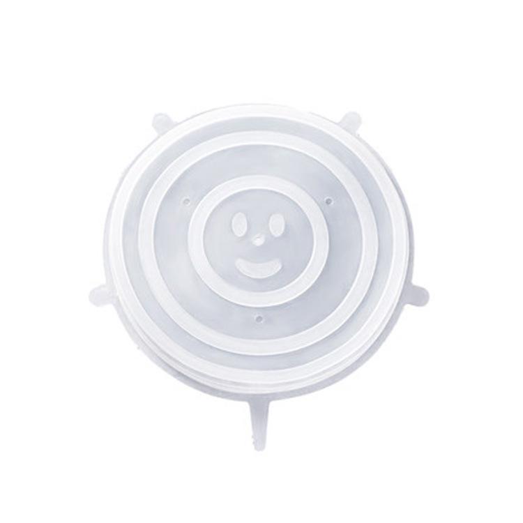 6-Piece Silicone Seal & Heating Lids for Bowls