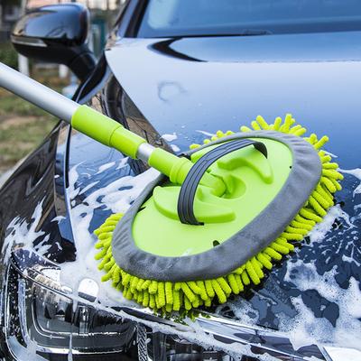 Mop na mytí auta Čisticí kartáč Teleskopická dlouhá rukojeť Čisticí mop Žinylkový smeták Péče Detailingový mop Kartáč Nástroje na čištění auta