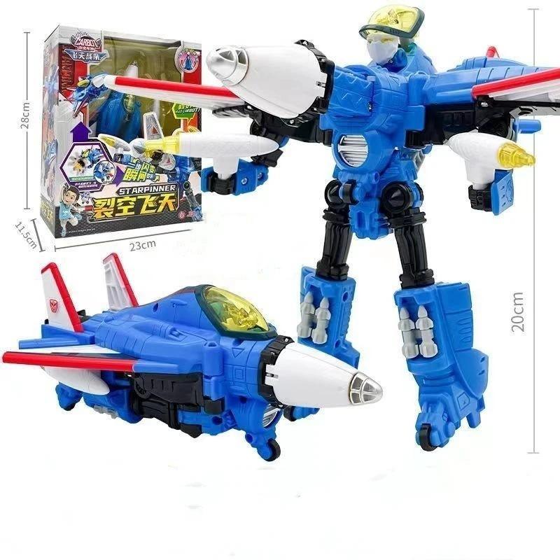 

Для корейского Hello Carbot Conwerster Starpinr Flying Sky Team трансформирует автомобиль-робот Mecha AIENT деформированные фигурки автомобилей детские игрушки with box