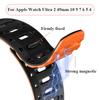 Silicone Strap for Apple Watch Ultra 3/2 49mm 11 10 46mm Sports Magnetic Bracelet Wristband Iwatch 9 8 7 6 5 SE 45mm 44mm Correa