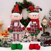 Christmas Doll Decoration Christmas Figure Standing Doll  