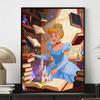 Disney Diamond Art Painting Kit Cinderella's Magical Castle 5D Diamond Painting Dot Art Home Wall Decor