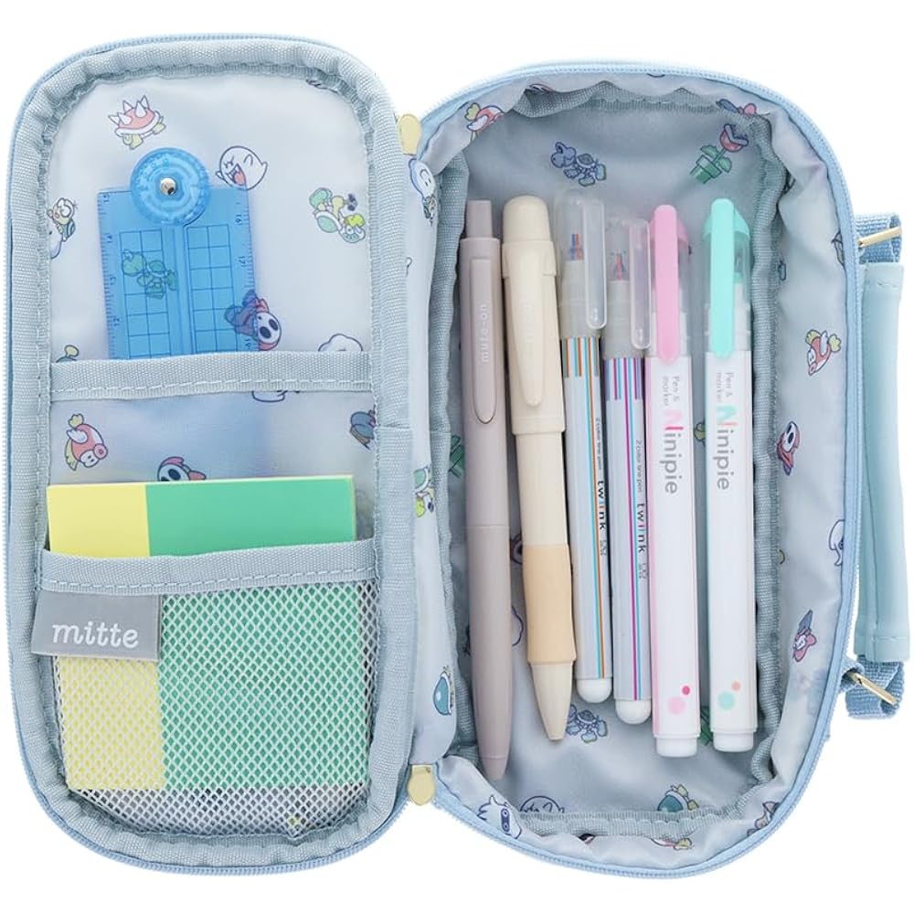 Sun-Star Stationery (Sun-Star Stationery) Super Mario Pen Case with Function Enemy S1429051
