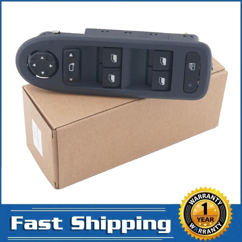 

Left Electric Power Window Mirror Control Switch Button for Peugeot 208 308 408 2009 2010 2011 2012 2013 96666289ZE 98060872ZE
