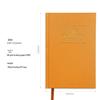 Japanese-Style A5 Gratitude Diary: 5-Minute Burlap Cover Notebook