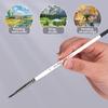 6 Pcs/Set Fine Tip Paint Brush Nylon Hair Painting Brush Artist Paint Brush Acrylic Paint Brush Drawing Supplies
