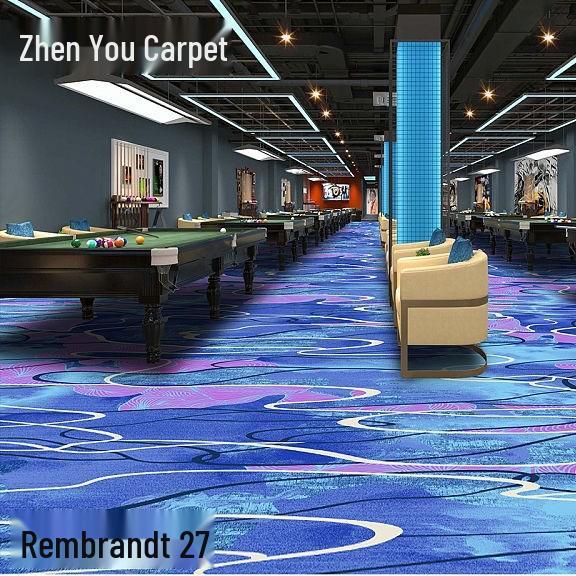 Fire-Resistant, Durable, Colorfast Billiard Room Nylon Carpet 650g