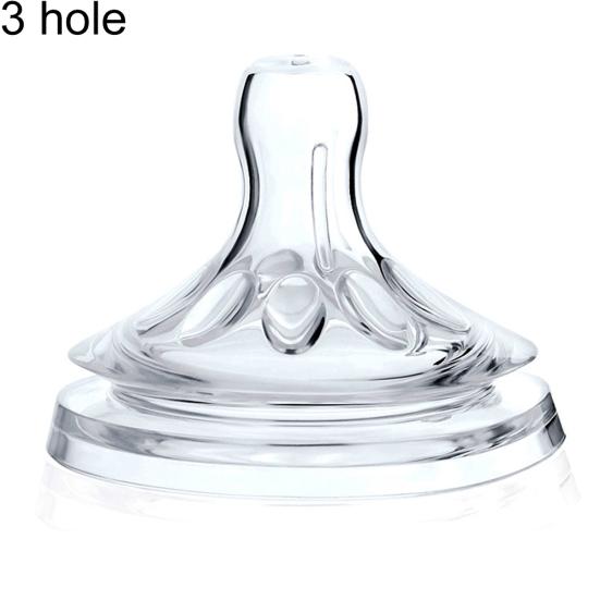 Anti Flatulence Silicone Wide Neck Baby Feeding Milk Bottle Natural Nipple Teat
