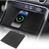 Car Center Console Wireless Charging Mat for Honda CRV CR-V 2023 2024 2025 | Console Charger Silicone Protective Non-Slip Pad Anti-Dust Liner for