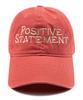 Wig Statement Washed Ball Cap - Pink