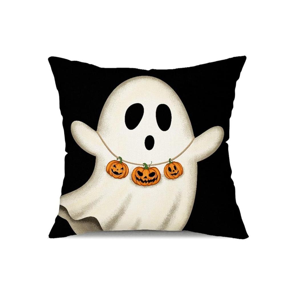 New Halloween Pillowcase Living Room Sofa Cushion Pillow Linen Home Decoration Pillowcase