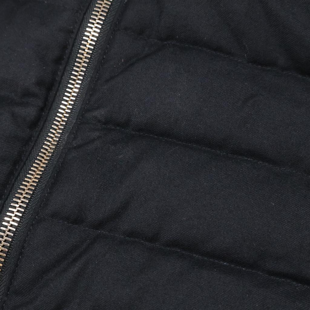 TATRAS [Domestic Regular/2010 Model] LTRL23A4581 CIMA Wool and Silk Fur Hooded Down Jacket Coat 02 blackUsed