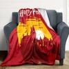 1pc Harry Potter Soft Skin-Friendly Flannel Blanket with Digital Printing, Various Sizes Available for Family, Friends, Birthday