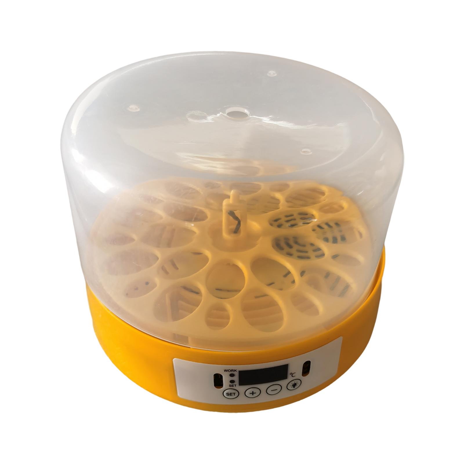 Egg Incubator Egg Turner Egg Hatcher 18 Eggs for Goose Chicken