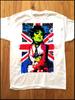 Richey James Edwards - Custom Printed T-SHIRT by Pop Artist Adam T! Manic Street Preachers Glam Rock Punk Brit Pop UK Indie Rock RARE!