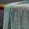 50x140cm Pânză Plasă Decupată Transparentă Pânză Plasă cu Particule Texturate pentru Rochie Vintage DIY Cusut Îmbrăcăminte Pânză de Designer