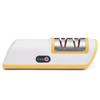 Electric Knife Sharpener with Whetstone and Quick Charging - Compact Kitchen Tool