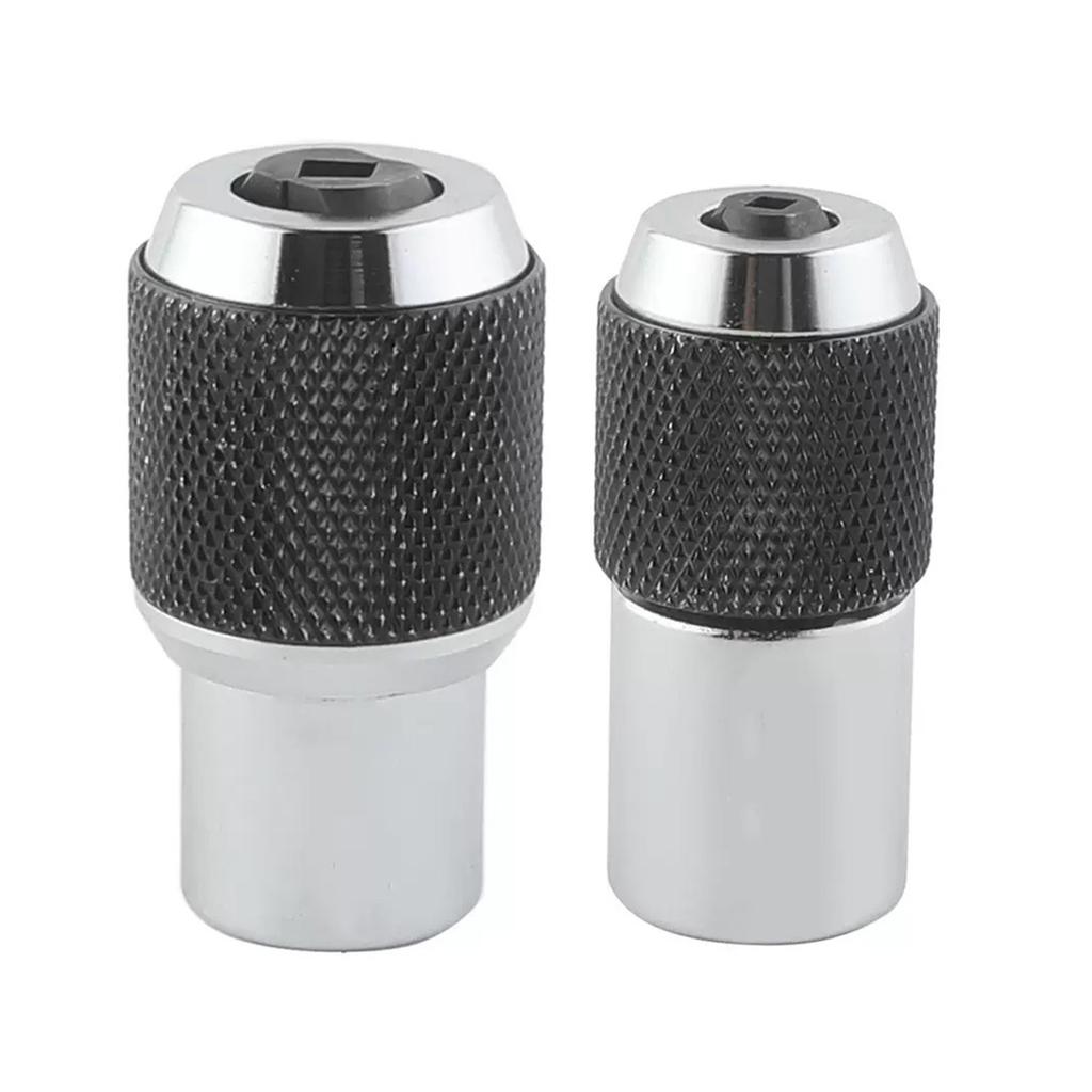 2Pcs Adjustable Tap Socket Set Tap Sleeve Extraction Holder Tool Fits Taps #6-1/4" and 1/4"-1/2" for Tight Workspaces