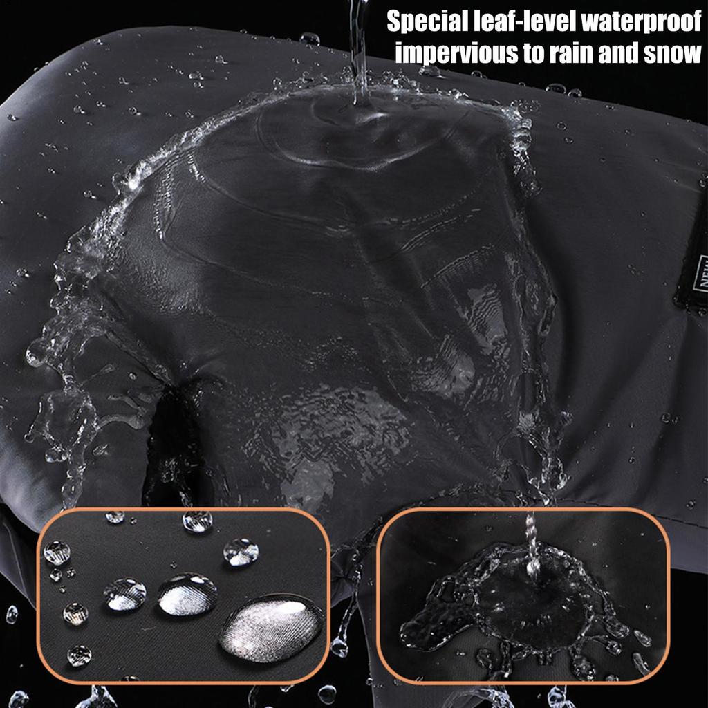 Motorcycle Gloves Waterproof Tearproof Protection Handlebar Motorcycle Riding Gloves Men for Winter Work Cold Weather Running