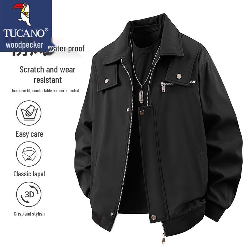 Tucano Men's Loose-Fit Windproof Waterproof Casual Jacket