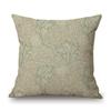 William Morris Klassiek Bloemenpatroon Pas Bay Leaf Marigold Ontwerp Katoen Linnen Decoratieve Bank Kussenhoes Auto Kussenhoes
