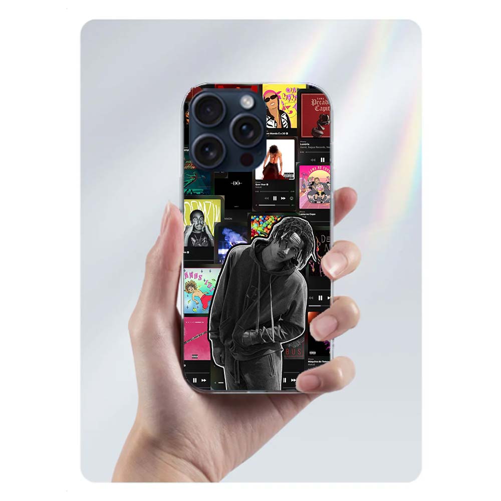 Rapper Matue 333 Album Klare Handyhülle Für Iphone 17 Air 16 Pro Max 15 Pro 14 Plus 17E 16E 11 13 12 Mini Hüllen Cases Fundas Cel