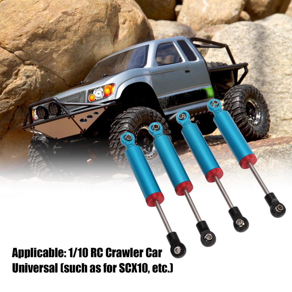 4pcs RC 100mm Damper with Internal Spring for SCX10 1Celsius10 RC Crawler Car