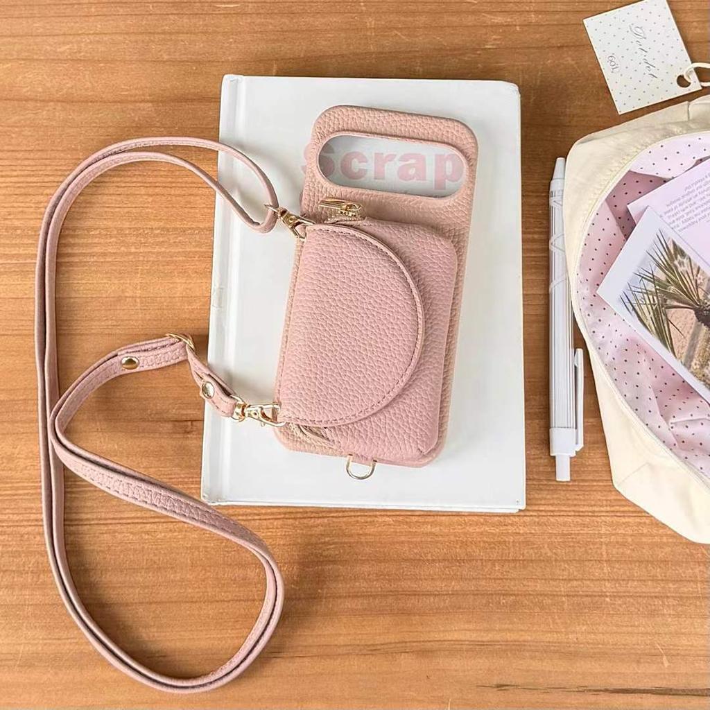 New Fashion Wallet Card Bag for Google Pixel 10A  Necklace Strap Holder Shockproof Mobile Phone Case for Google Pixel 10Pro