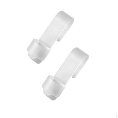 2 Pieces Shower Curtain Rod Hook Multipurpose Adjustable Hanging Simple Installation To Install