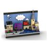 Small Particle Creative Building Blocks Postcard Skyline Assembly Toy