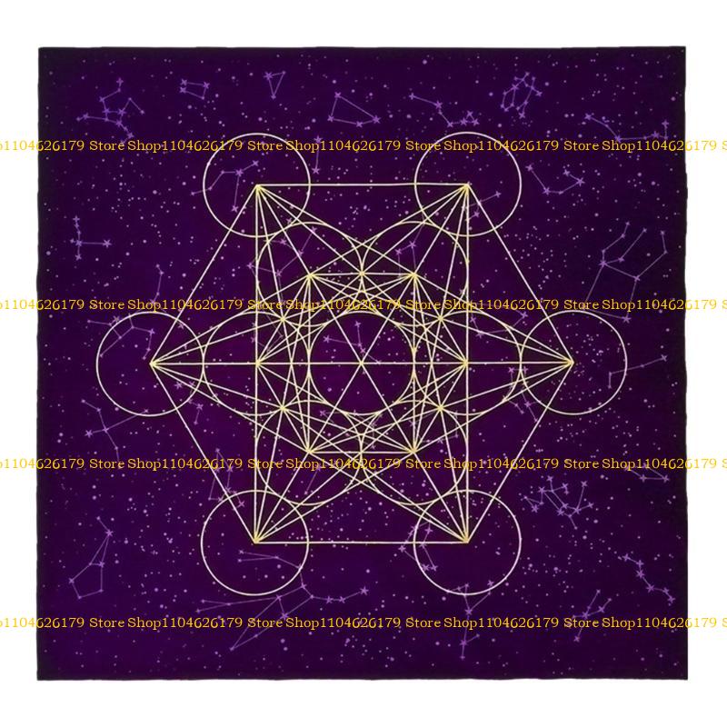 A1A2 Altar Cloth Tarot Alter Tablecloth Witchcraft Supplies for Tarot Divination Game