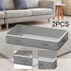 30L Low Profile Underbed Storage Container for Bedroom Organization, Ideal Bedding, Sweaters,