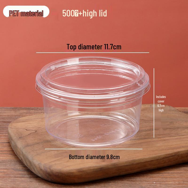 

Disposable Dessert Bowls with Lids