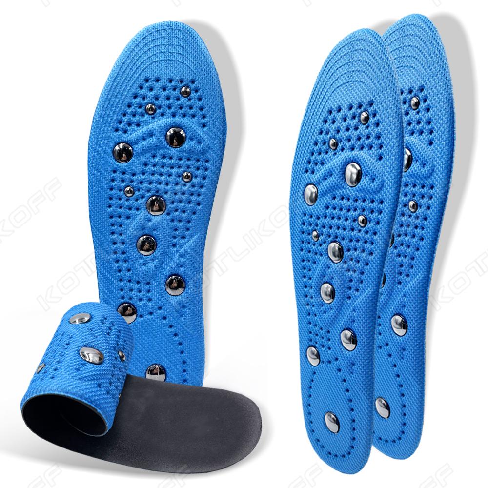 Magnet Massage Insoles Acupressure Foot Shoes Insole For Men Women Lightweight Breathable Lose Weight Shoe Sole