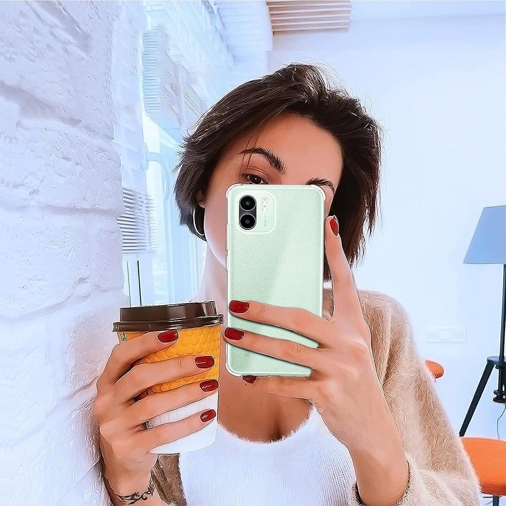 3 Pcs Clear Case For Xiaomi Redmi A1 A2 Plus A1 Plus Thick Shockproof Soft Silicone Phone Cover for Redmi A2