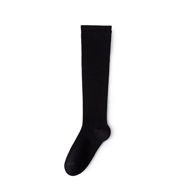Female Spring and Autumn Elastic Leg Pressure Does Not Drop Tube Calf Socks